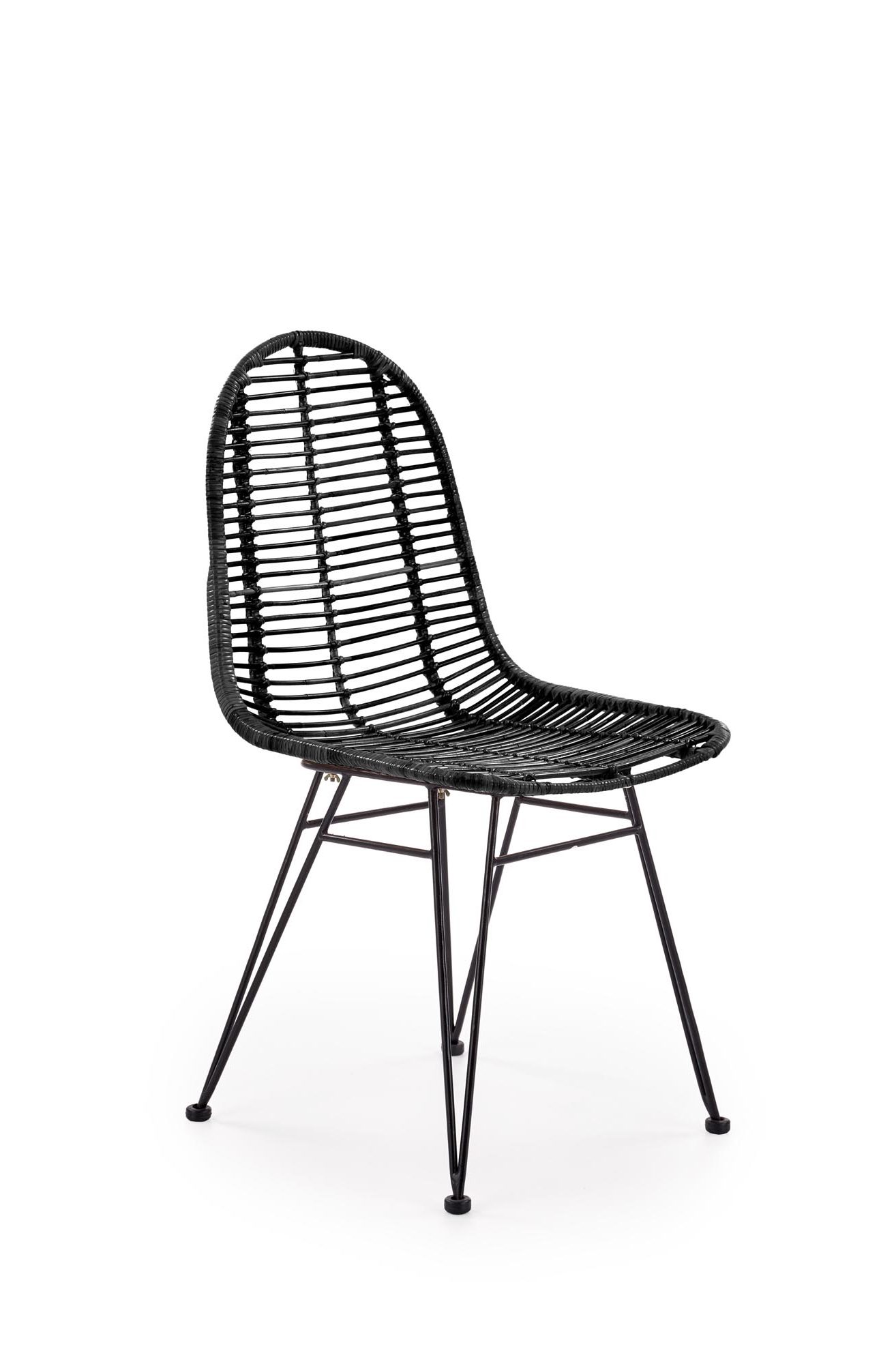 

Zahradní křeslo K-337 přírodní ratan (černá) - Halmar