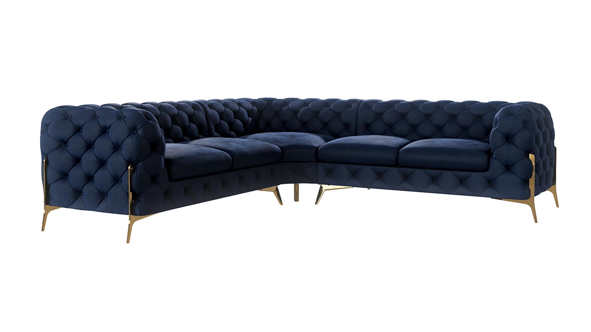 

Rohová pohovka Chesterfield Chelsea Bis nerozkládací - Meble Ropez