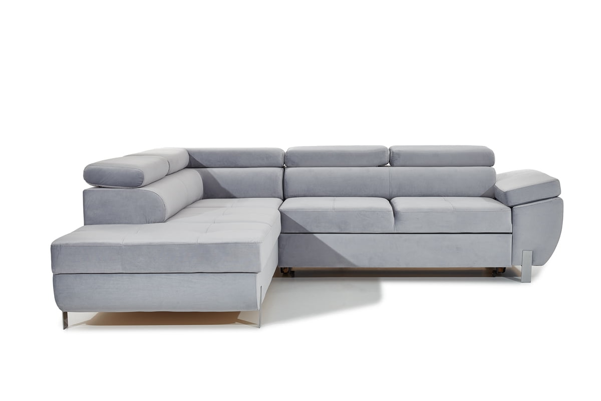 

Rozkládací rohová pohovka Annabelle Modern levá s úložným prostorem - Meble Bogart