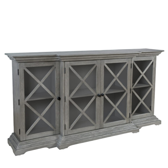 

Velká prosklená komoda do obývacího pokoje a jídelny Avola - Livin Hill