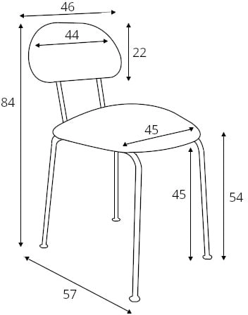 Krzesło Plum 2