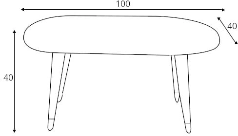 Elegantní čalouněný taburet do obývacího pokoje 100 Emi velvet