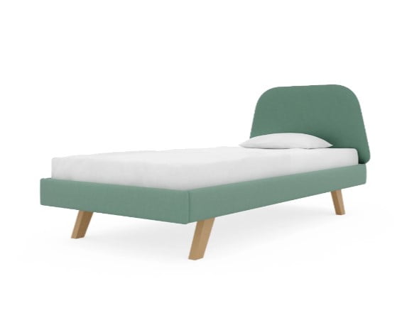 

Postel 120x200 Trapez Legs Texti - Minko