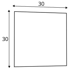 Čalouněný panel Quadratta 30x30 cm