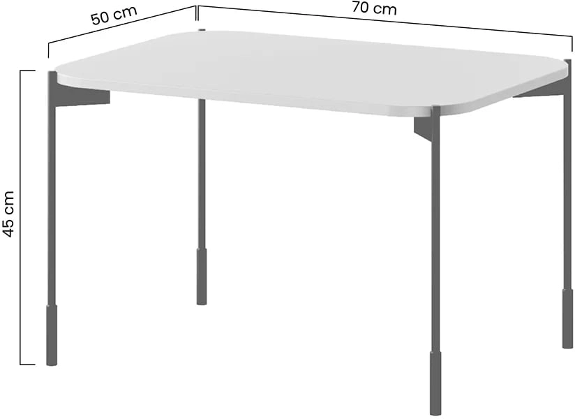 Obdélníkový stolek Sonatia 70