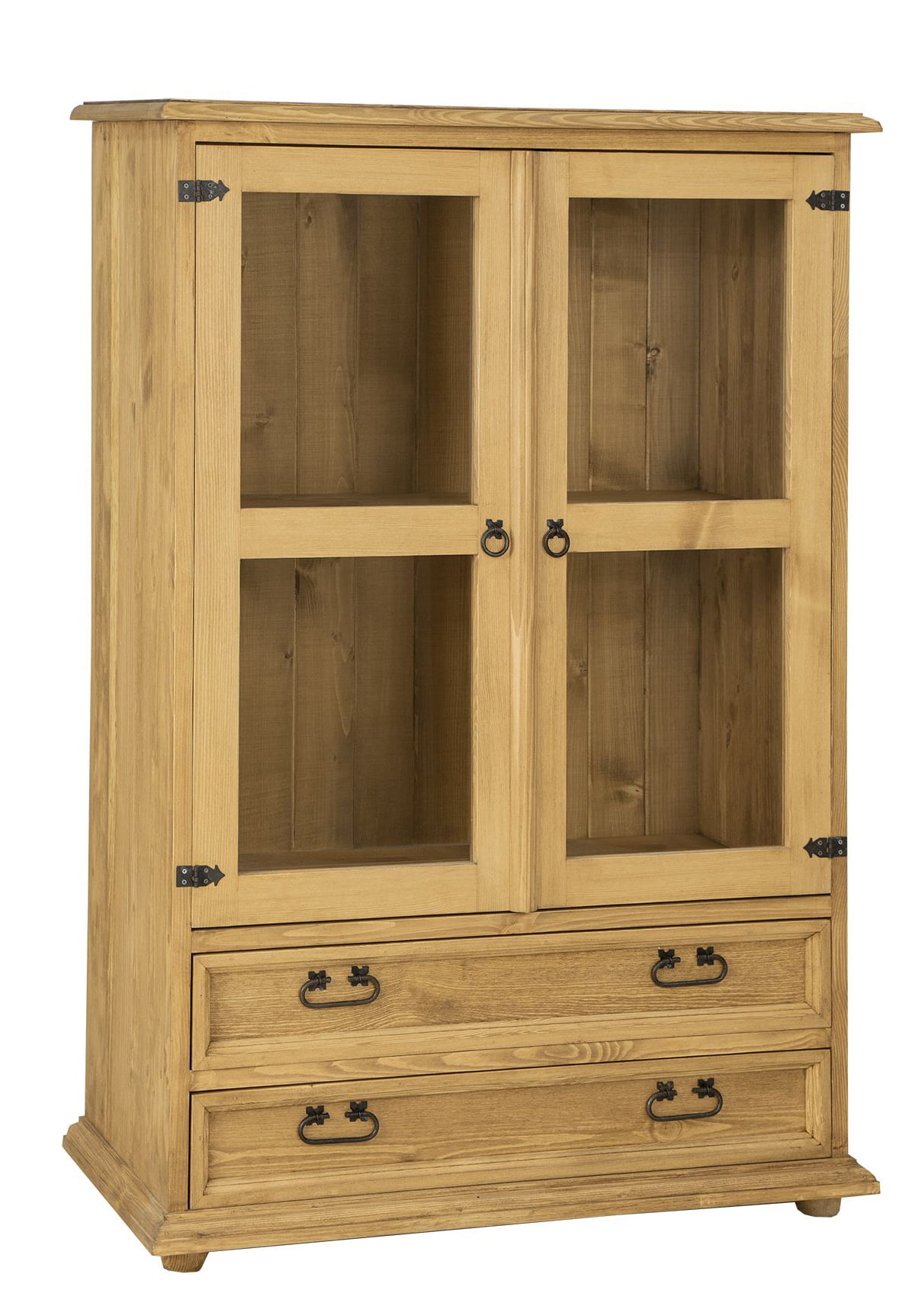 

Dřevěná nízká vitrína Classic Wood - Mebelbos