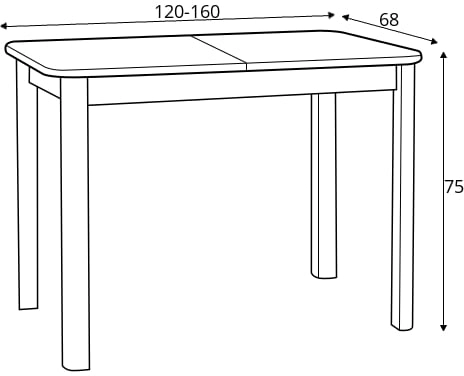 Stůl Diego II 120