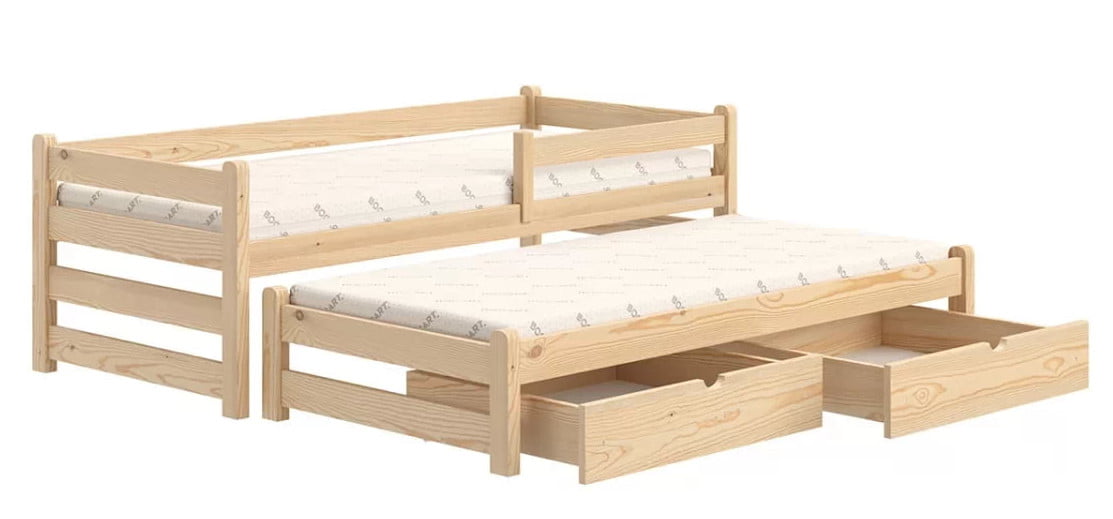 

Jednopatrová postel Alis s výsuvem 70x140 - Meble Bogart