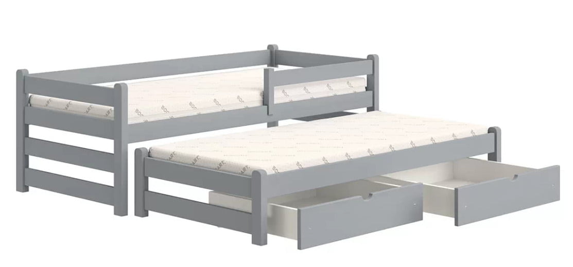 

Jednopatrová postel Alis s výsuvem 70x140 - Meble Bogart