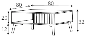 Konferenční stolek Entsian
