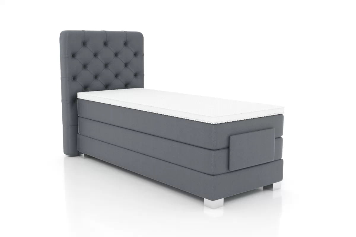 

Postel boxspring Jadeita 90x200 s elektrickým ovládáním - Meble Bogart