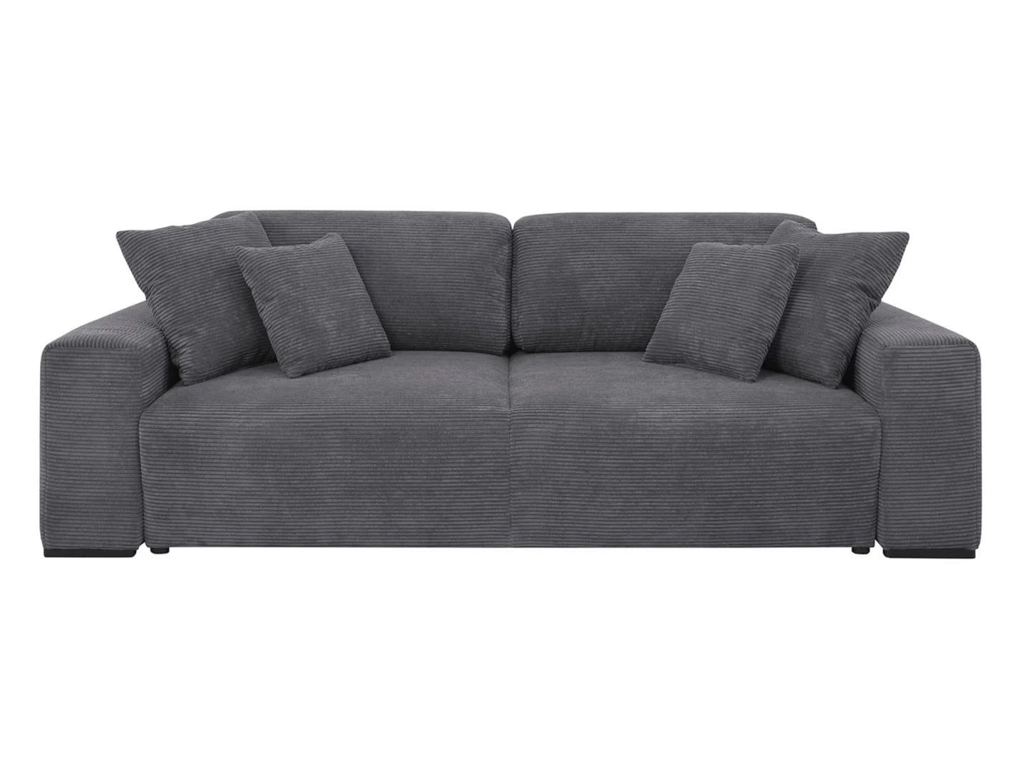 

Pohovka Vouge s rozkladem typu DL a úložným prostorem - Black Red White - BRW