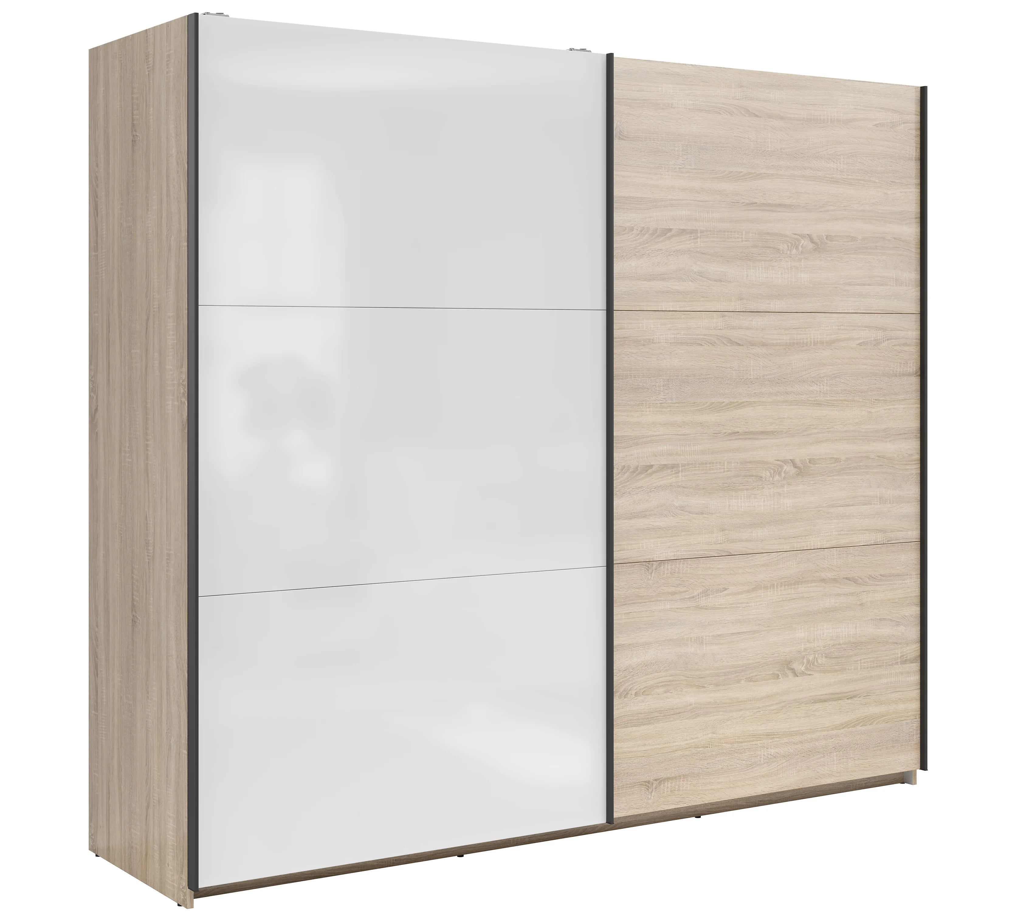 

Šatní skříň Tetrix - Black Red White - BRW