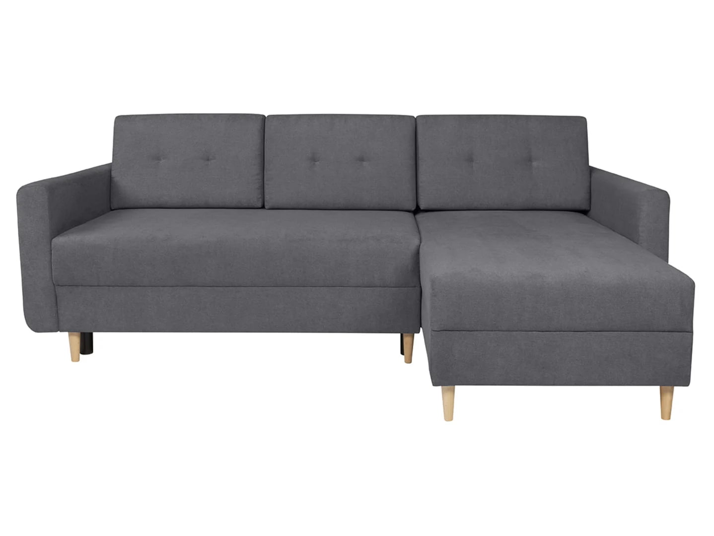 

Rozkládací rohová sedačka Feliz levá/pravá s úložným prostorem - Black Red White - BRW