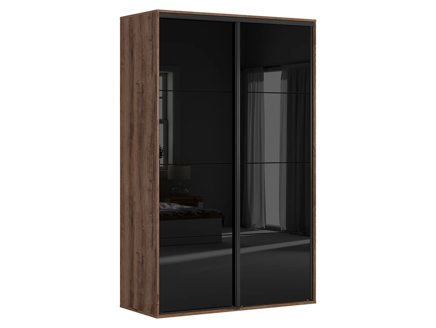 

Skříň Flex 150 - Black Red White - BRW