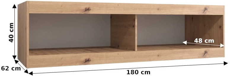 Nadstawka na szafę 180