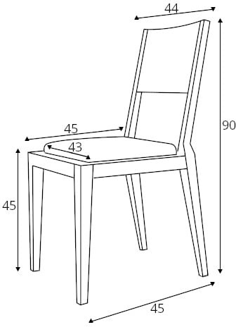 Krzesło tapicerowane Avangarde