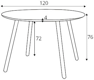 Stůl Ox 120
