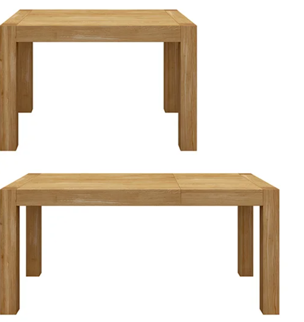

Rozkládací stůl Blox 120 s rozkládací deskou 'Butterfly' - Miloni