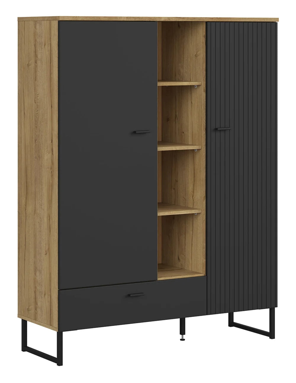 

Regál Zenda - Black Red White - BRW