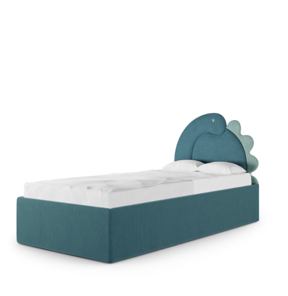 

Postel 90x200 Dino Box Texti - Minko