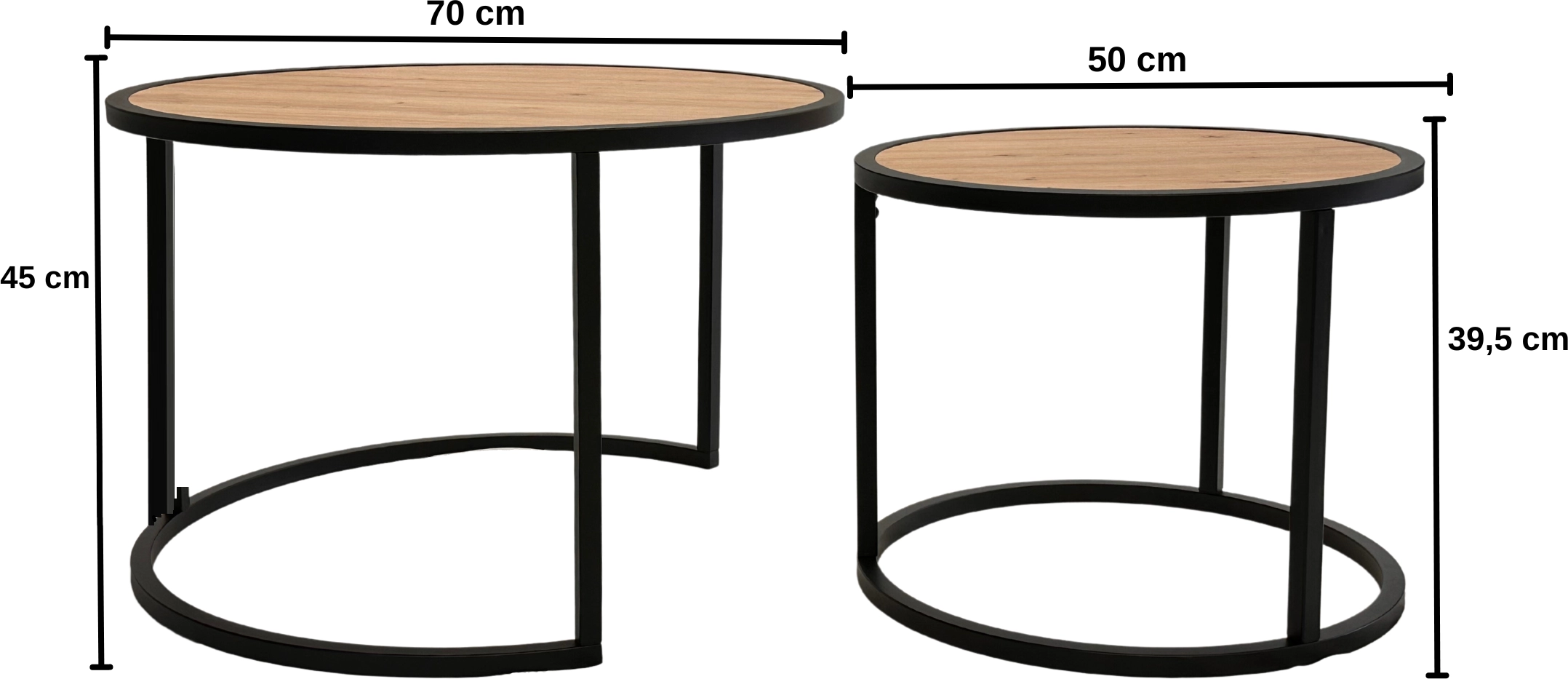 Zestaw stolików Loft C03