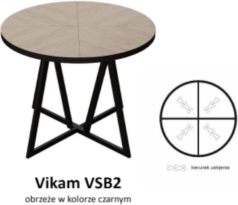 Stół rozkładany Vikam