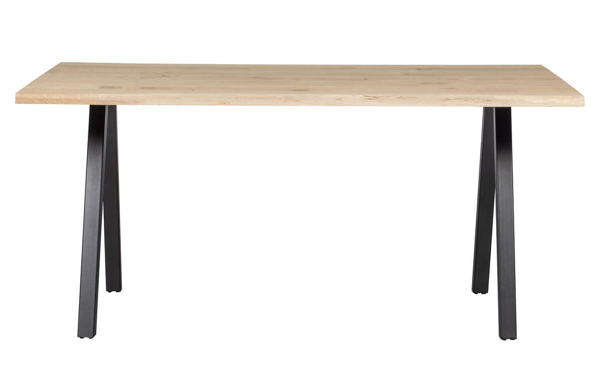 Dubový stůl Tablo 180x90 s nohami ve tvaru V - Woood
