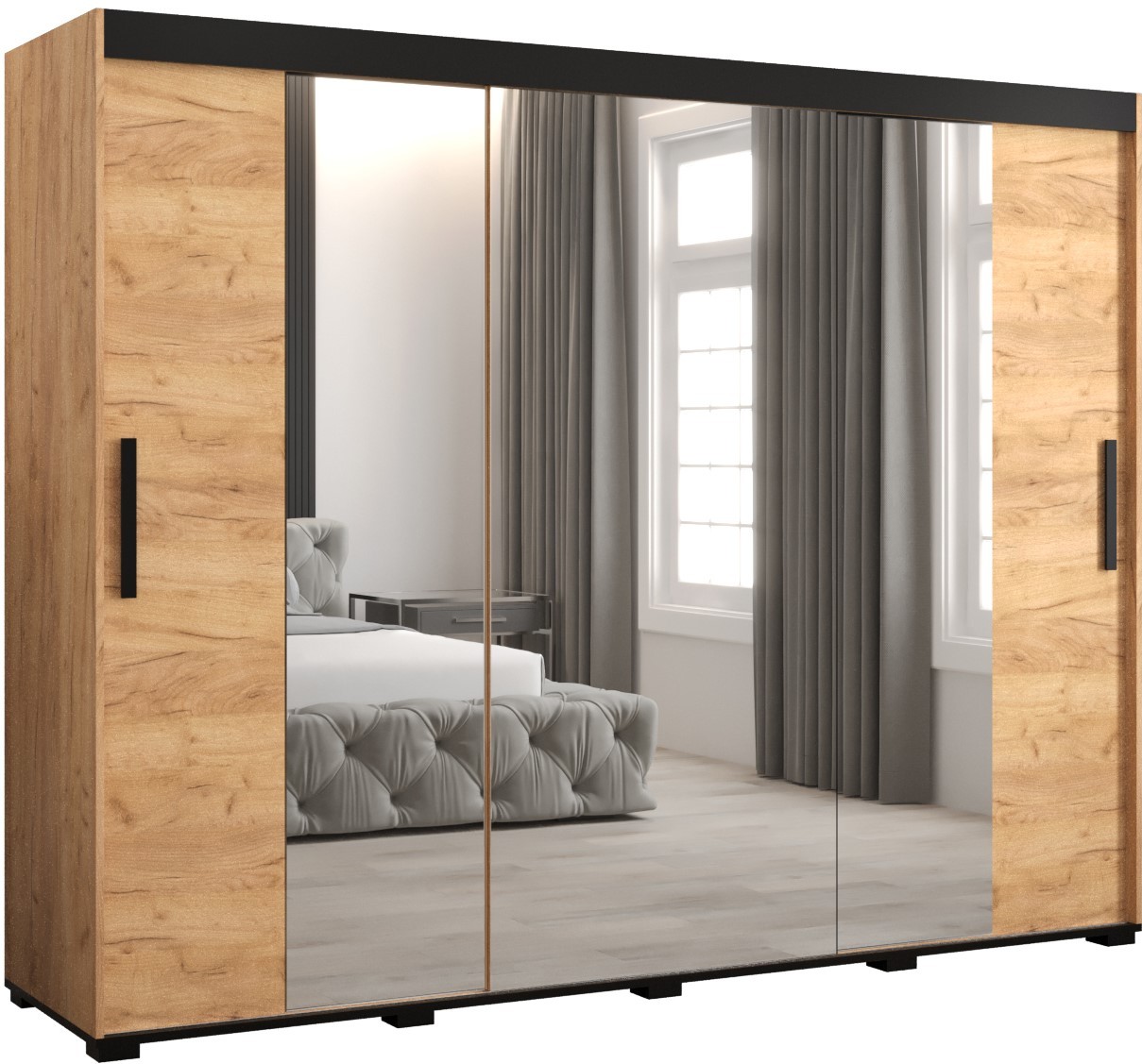 

Skříň s posuvnými dveřmi Bergamo T2 250 - Abiks Meble
