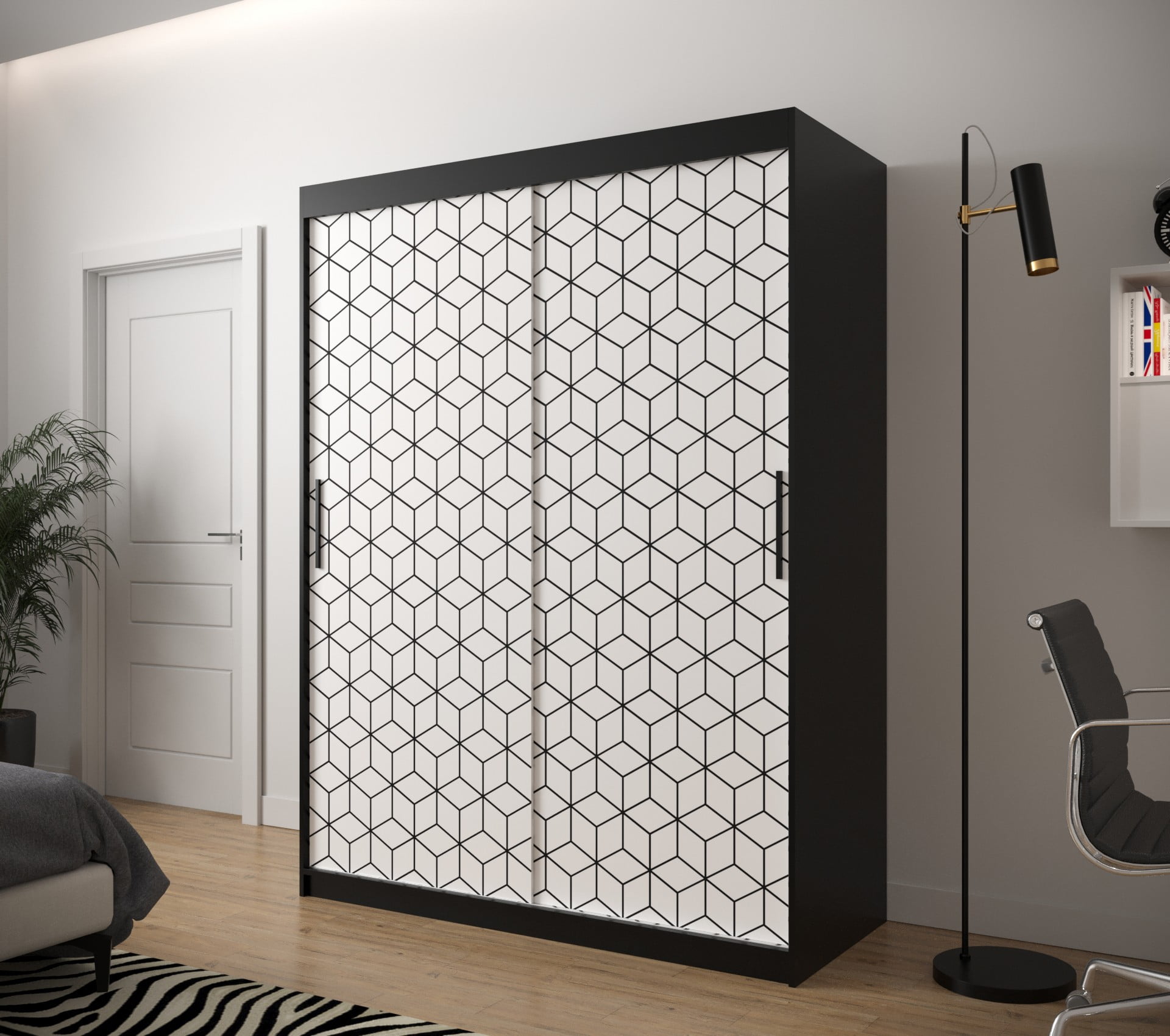 

Skříň s posuvnými dveřmi Plaster 1 150 - Abiks Meble