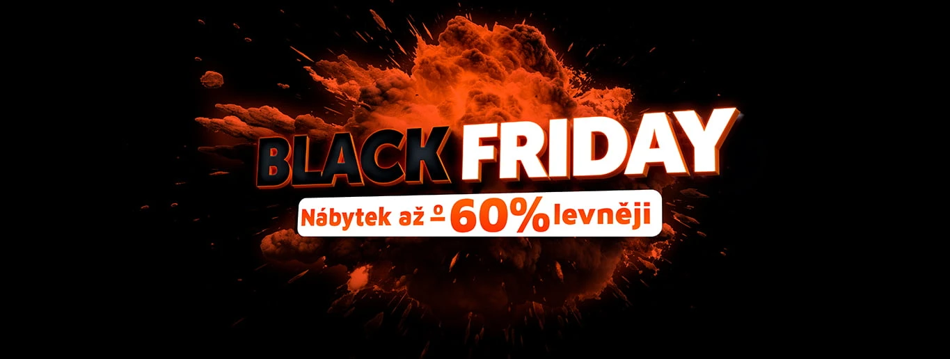 Black Friday Nábytek až o -60% levněji 