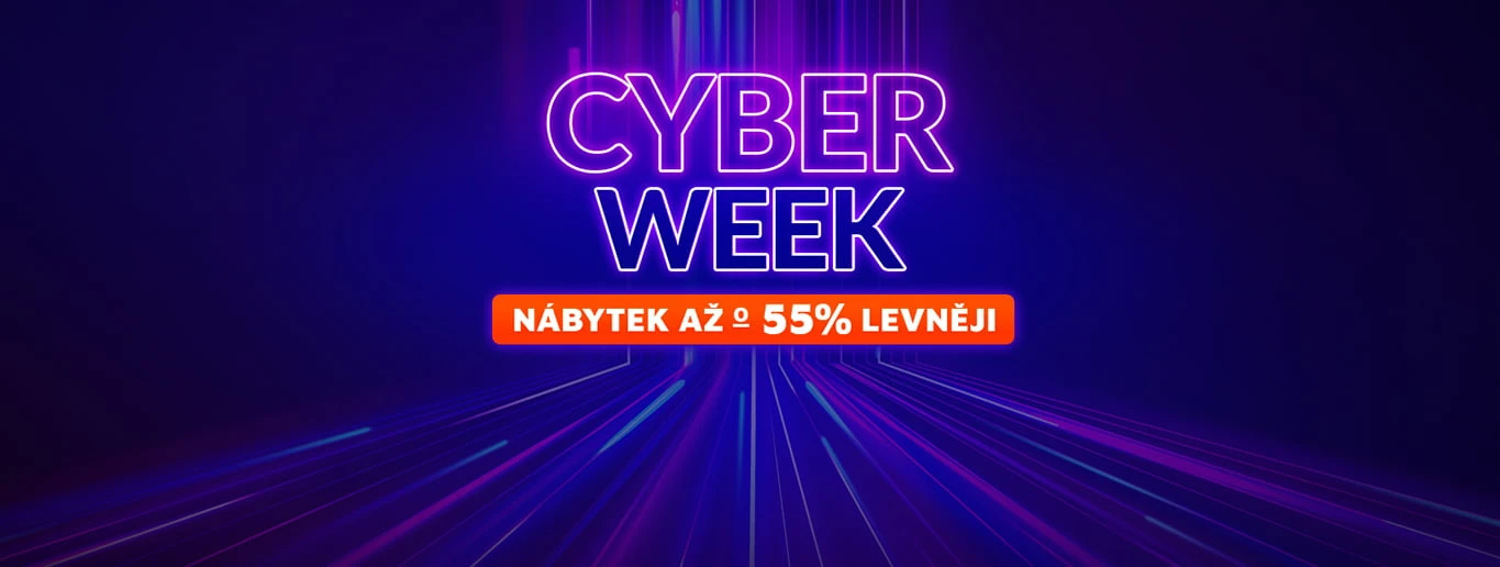 Cyber Week Nábytek až o 50 % levněji