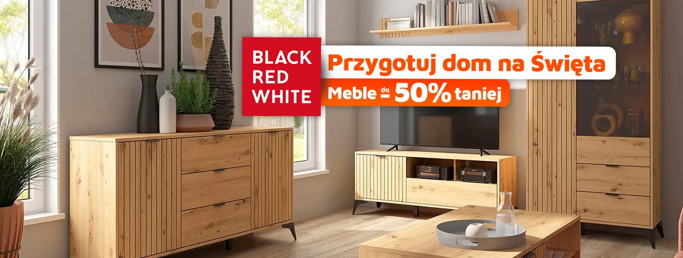 Przygotuj dom na święta do -50% - Black Red White