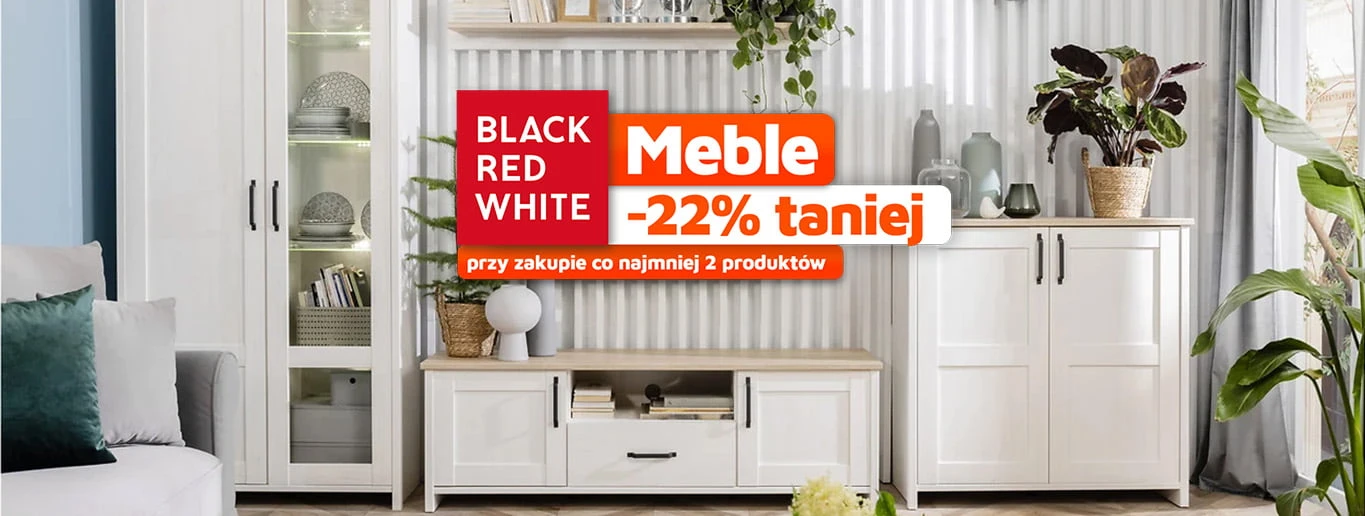 Setki mebli 22% taniej przy zakupie min. 2 produktów