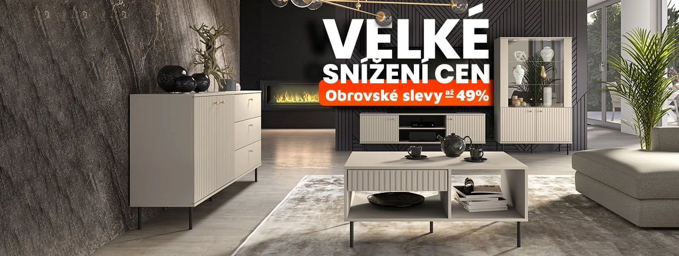 Velké snížení cen Obrovské slevy až -49%