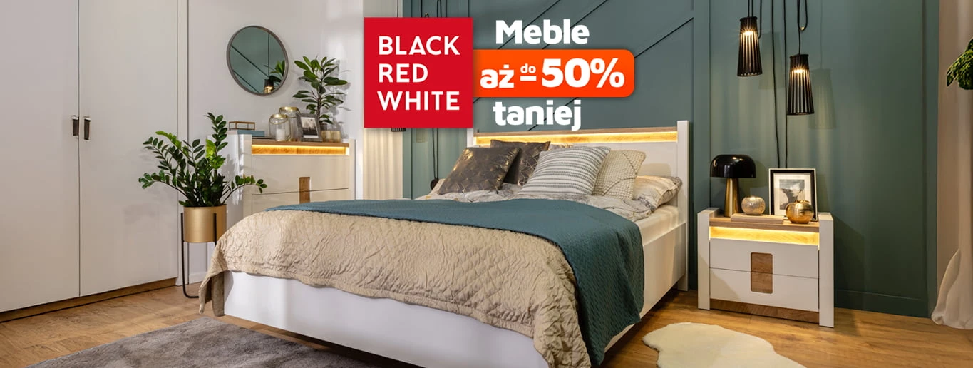 Meble Black Red White aż do -50% taniej