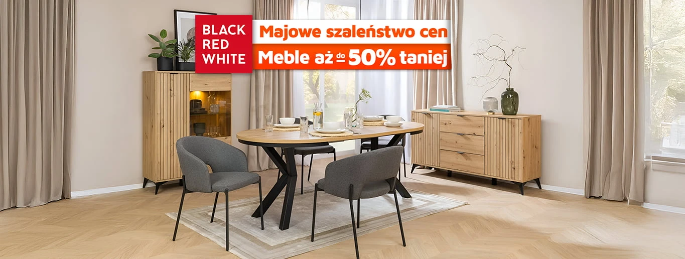 Majowe szaleństwo cen do -50% - Black Red White