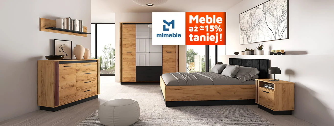 ML Meble aż -15% taniej