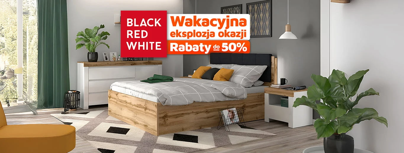 Wakacyjna eksplozja okazji do -50% - Black Red White