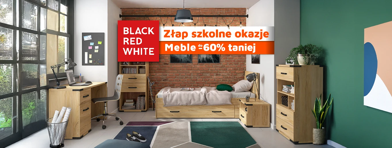 Black Red White - Złap szkolne okazje do -60%