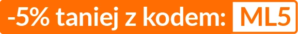 -5% taniej z kodem: ML5