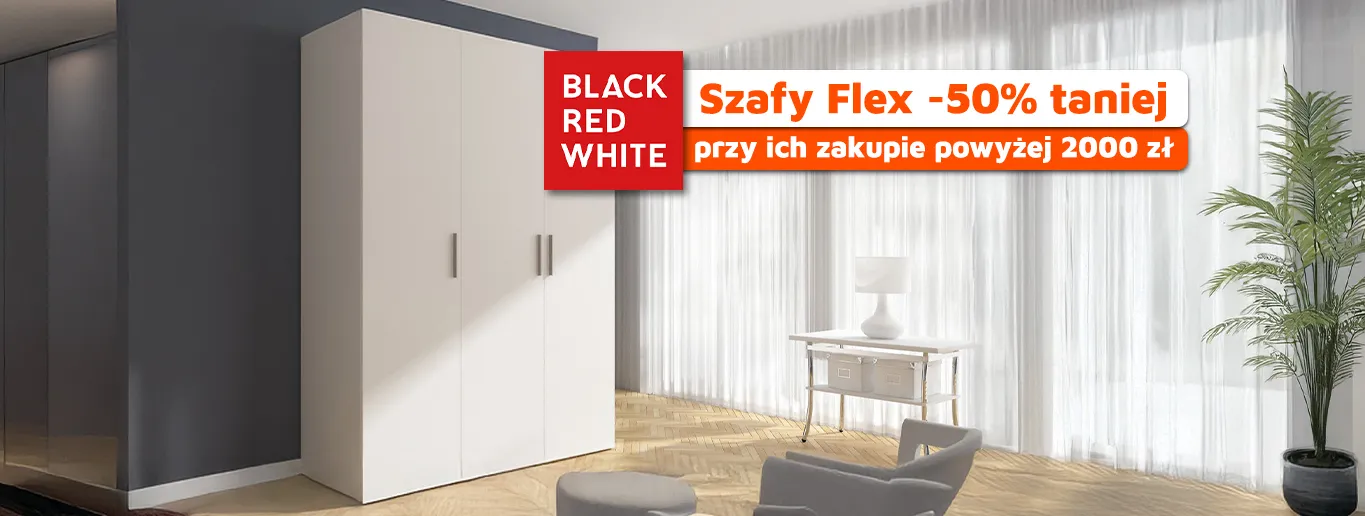 Szafy Flex -50% taniej przy zakupie powyżej 2000 zł
