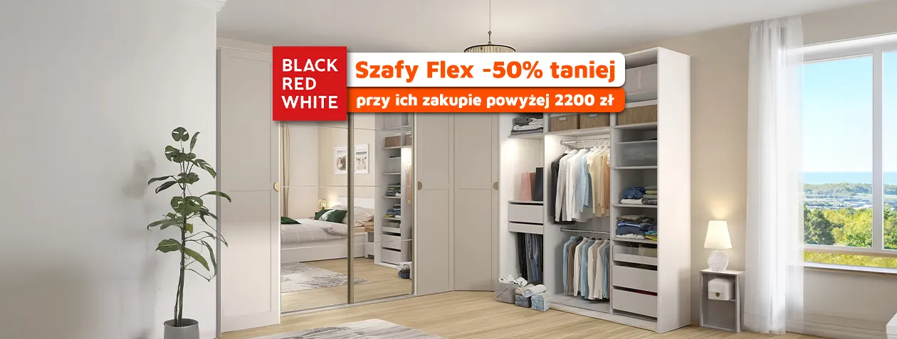 Szafy Flex -50% taniej przy zakupie powyżej 2200zł