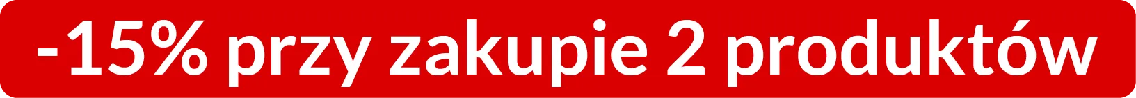 -15% przy zakupie 2 produktów