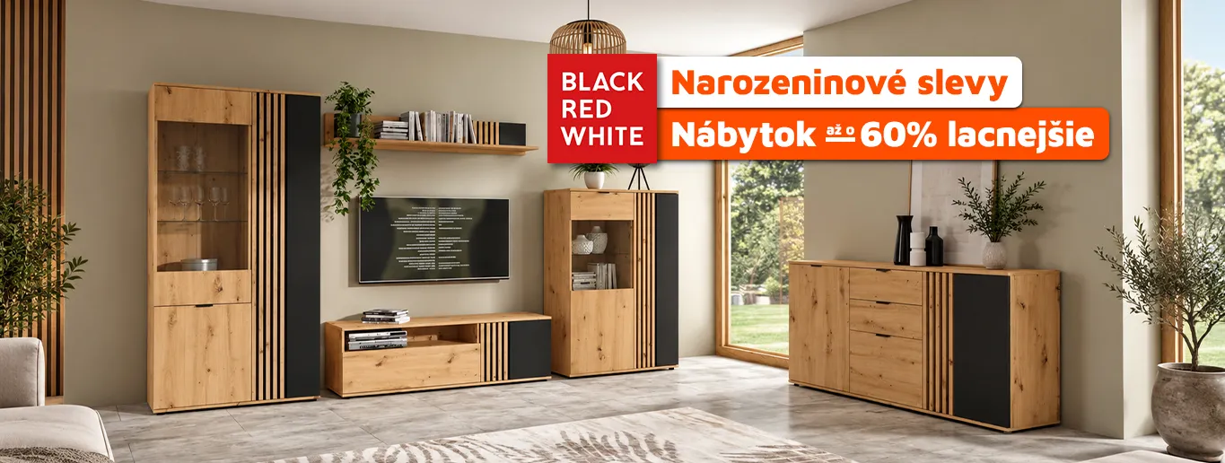 Black Red White - Narozeninové slevy