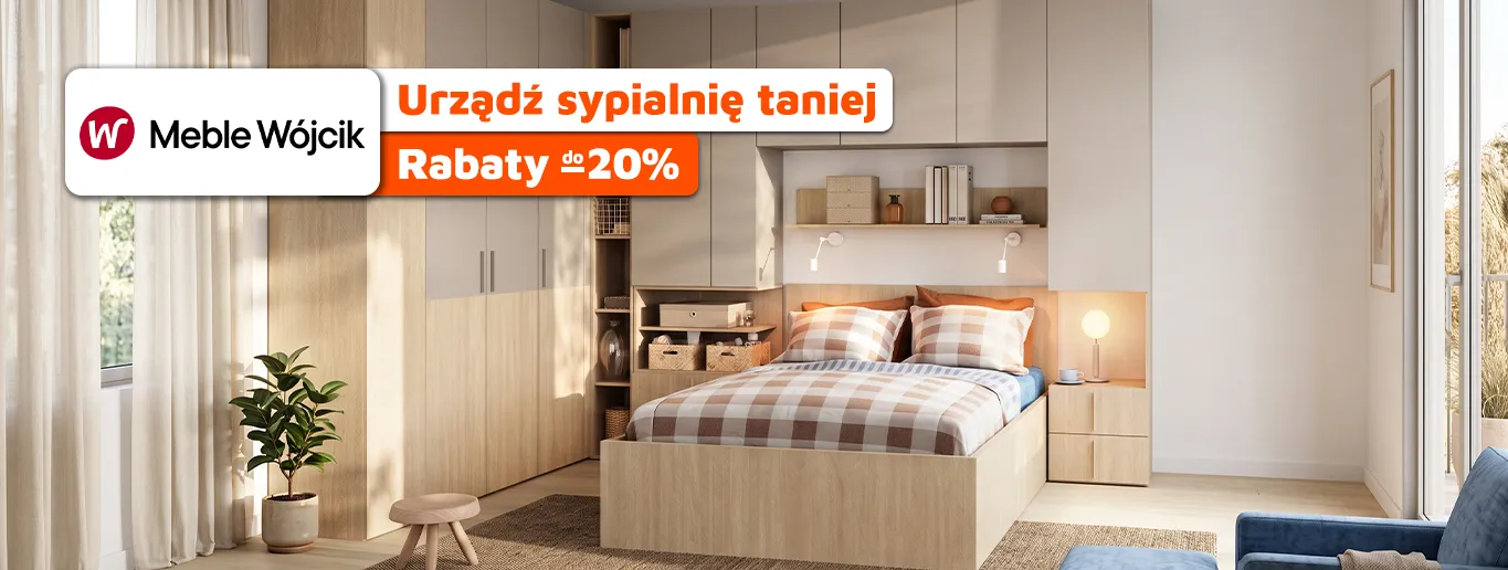 Meble Wójcik - Urządź sypialnię taniej