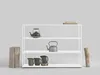 Prostorný kovový regál do obývacího pokoje Hyller 150x110