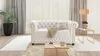 Sofa 2-osobowa Chesterfield York bezfunkcyjna