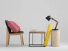 Konferenční stolek na kovových rámech 50 Walt Solid Wood