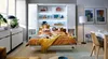Sklápěcí postel svislá 160 Bed Concept